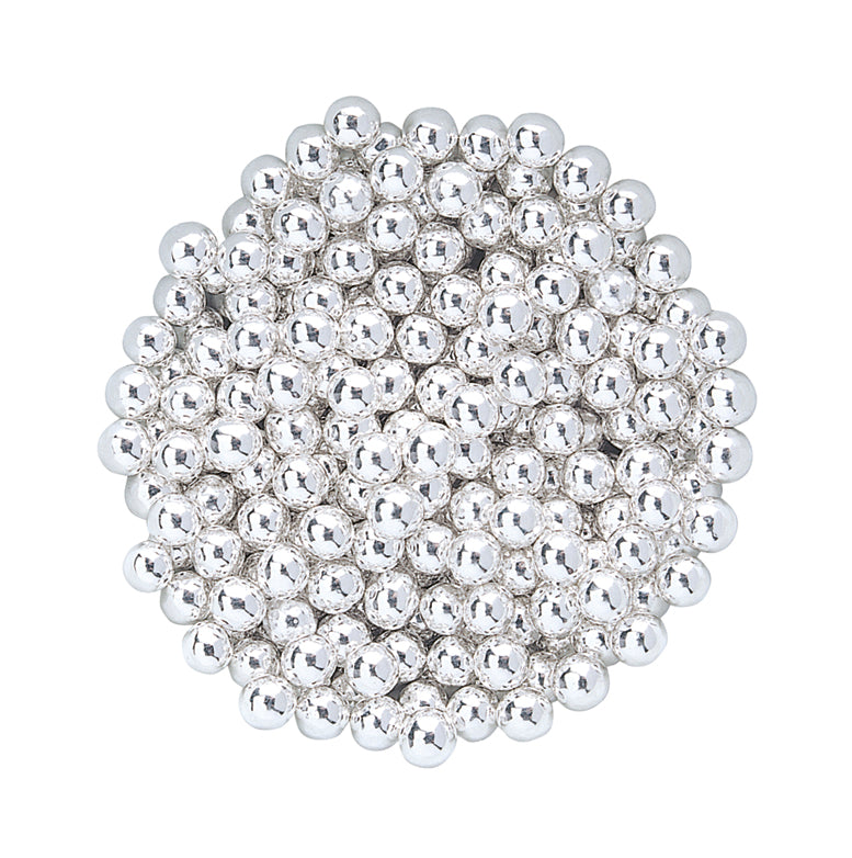 PERLAS AZUCAR PLATA Ø 0.6CM 500GR