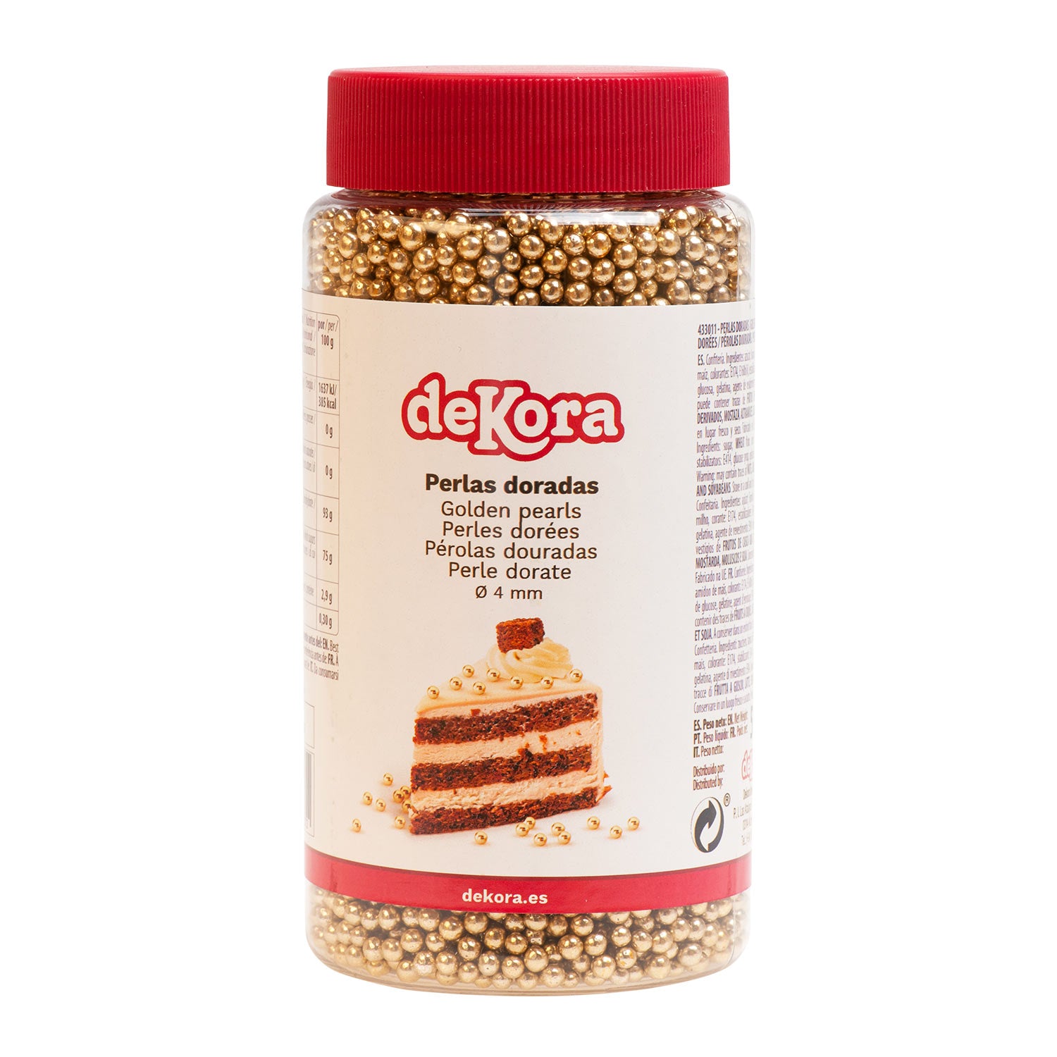 PERLAS AZUCAR ORO VIEJO Ø 0.4CM 500GR