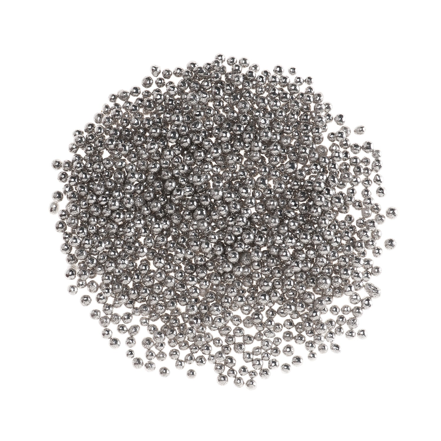 PERLAS AZUCAR PLATA Ø 0.2CM 500GR
