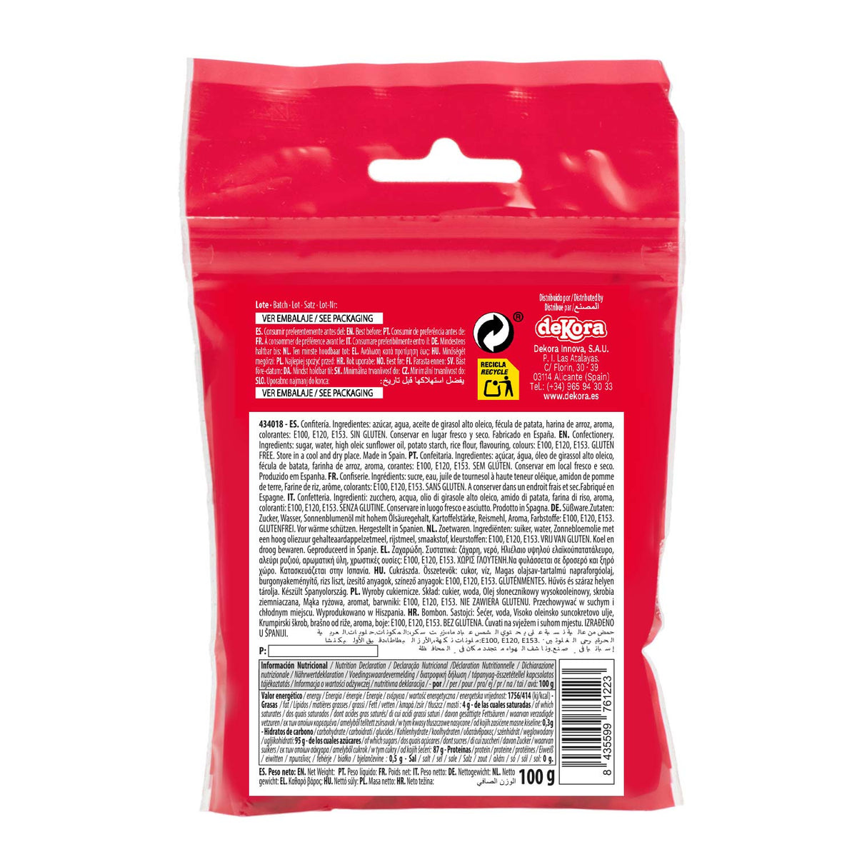 SPRINKLE MIX CALABAZA FANTASMA Y MURCIELAGO HALLOWEEN 100GR