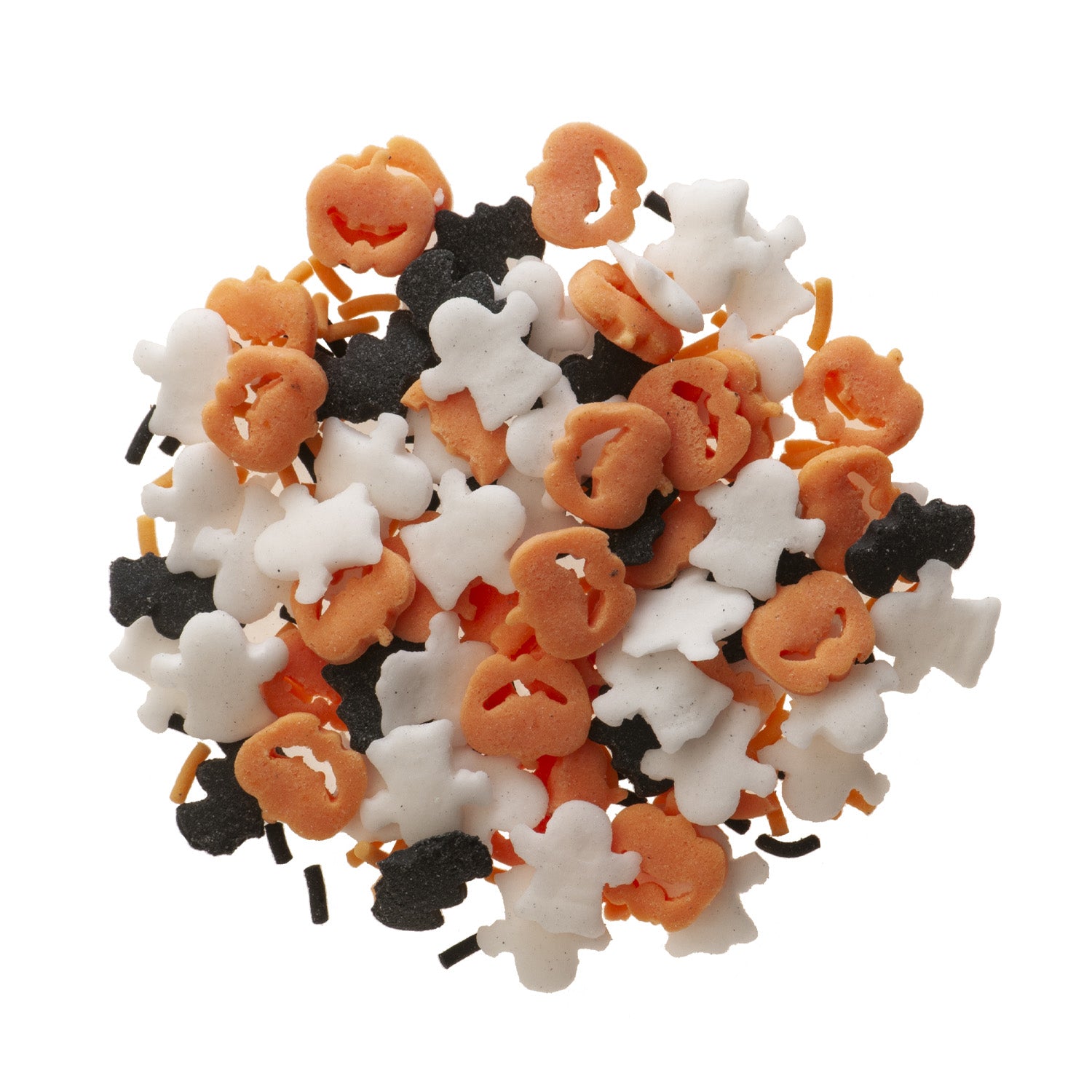 SPRINKLE MIX CALABAZA FANTASMA Y MURCIELAGO HALLOWEEN 100GR
