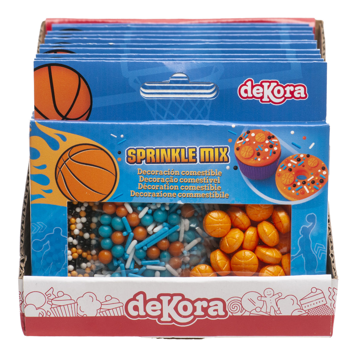 SPRINKLE MIX BALONCESTO 70G (3X23.3G)
