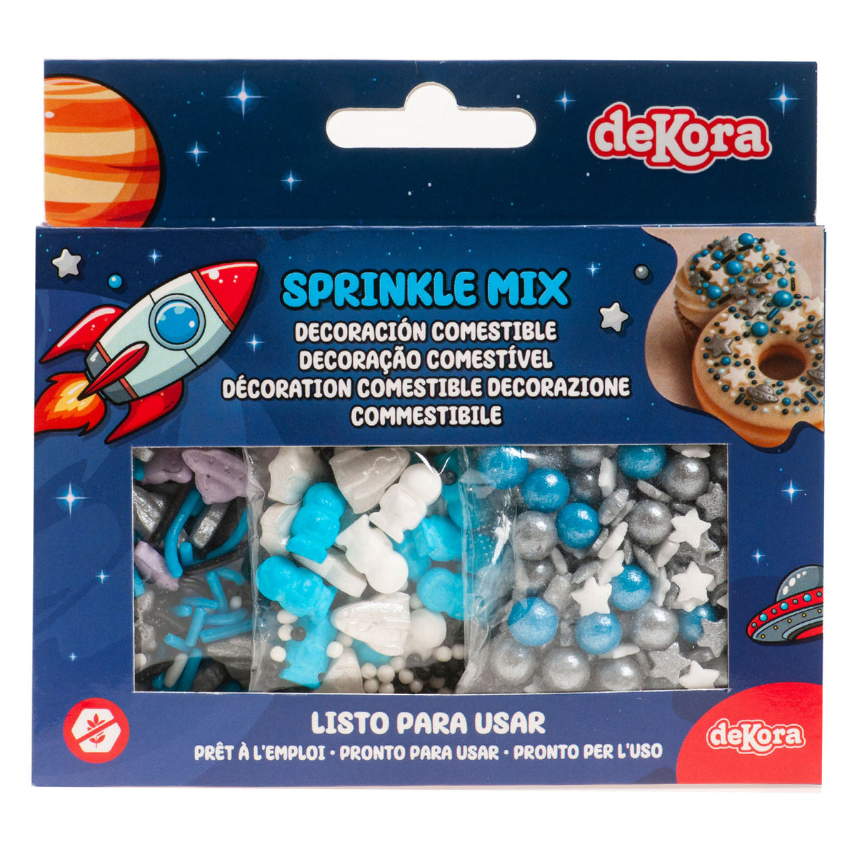 SPRINKLE MIX ASTRONAUTA 70G (3X23.3G)