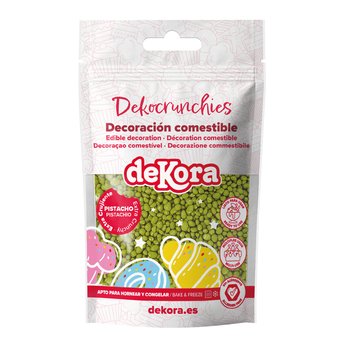 DEKOCRUNCHIES SABOR PISTACHO 100GR PISTA-POP