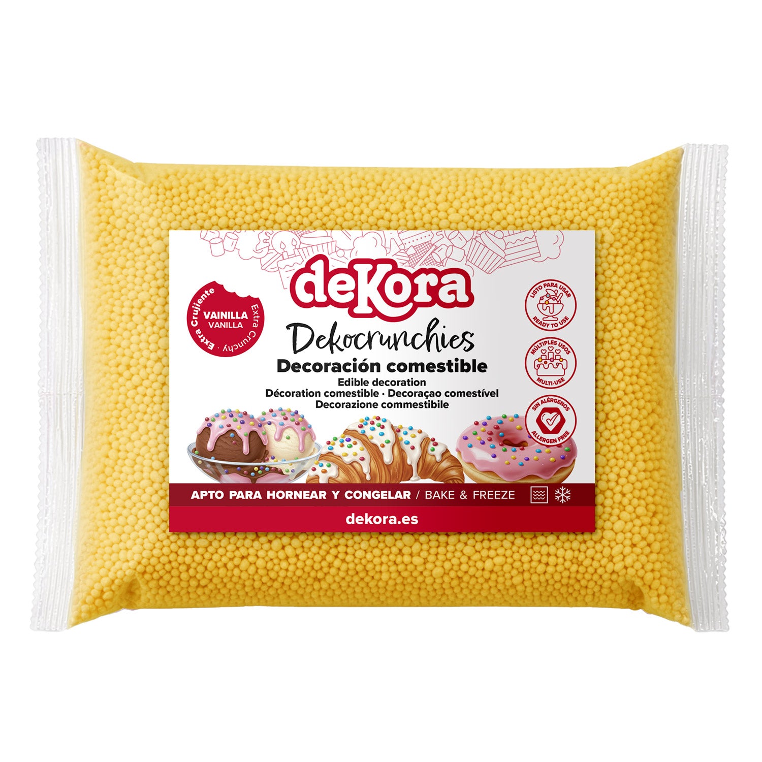 DEKOCRUNCHIES SABOR VAINILLA 1KG