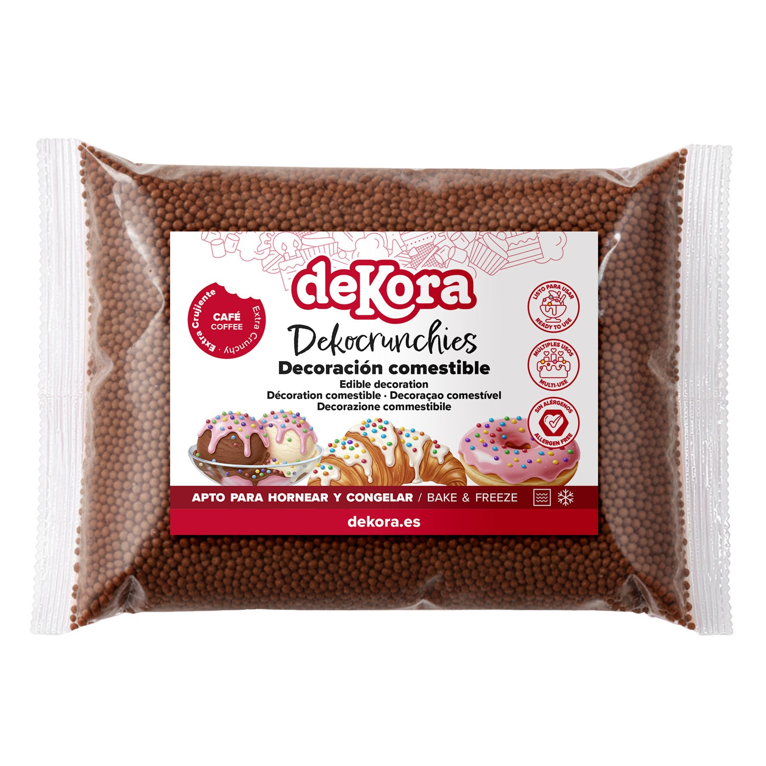 DEKOCRUNCHIES SABOR CAFÉ 1KG