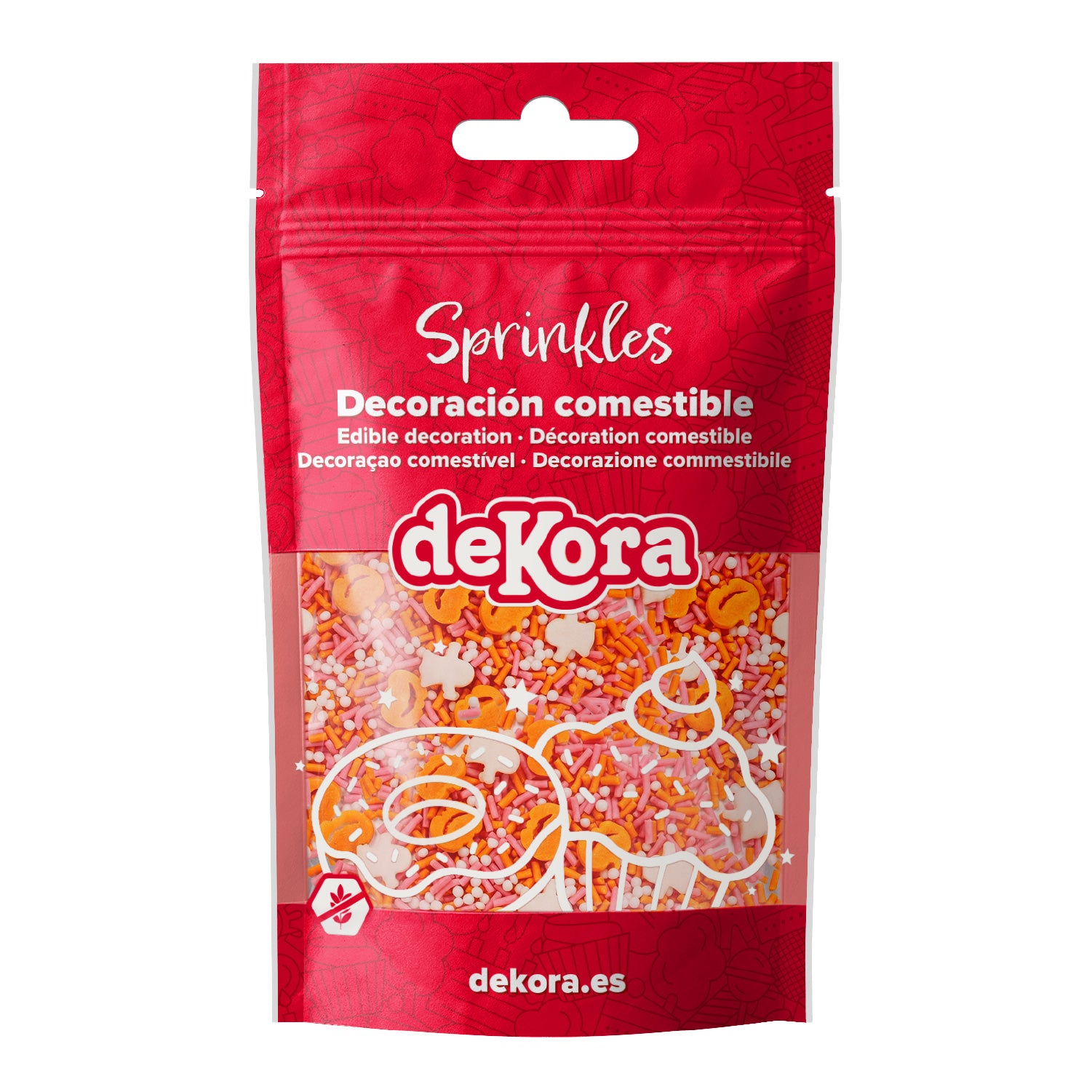 SPRINKLE MIX CALABAZA Y FANTASMA BOO-TIFUL HALLOWEEN 100GR