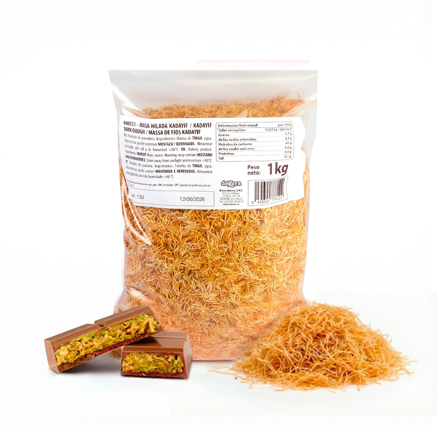 MASA HILADA KADAYIF 1KG
