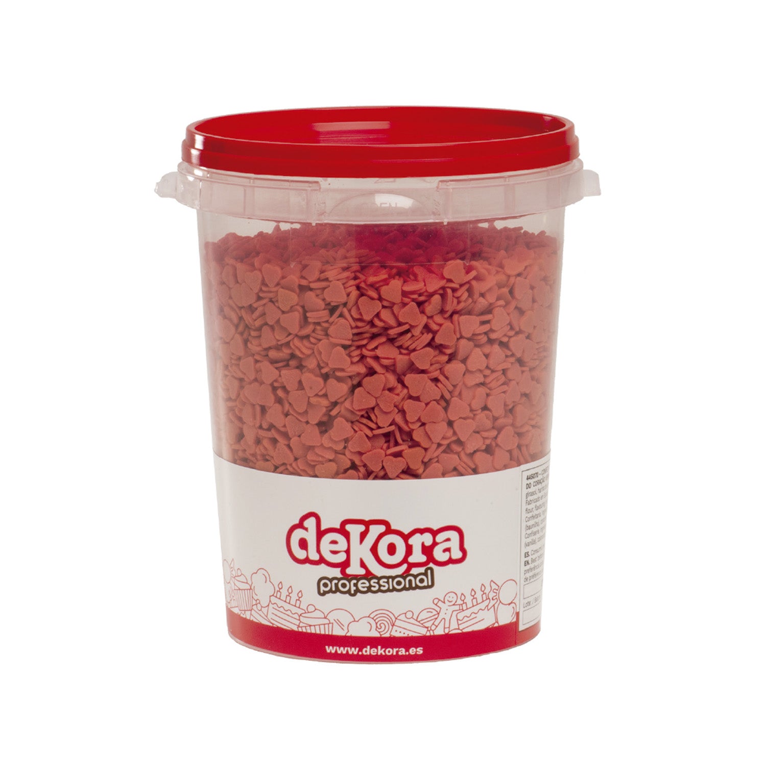 SPRINKLES CORAZONES ROJOS 1KG