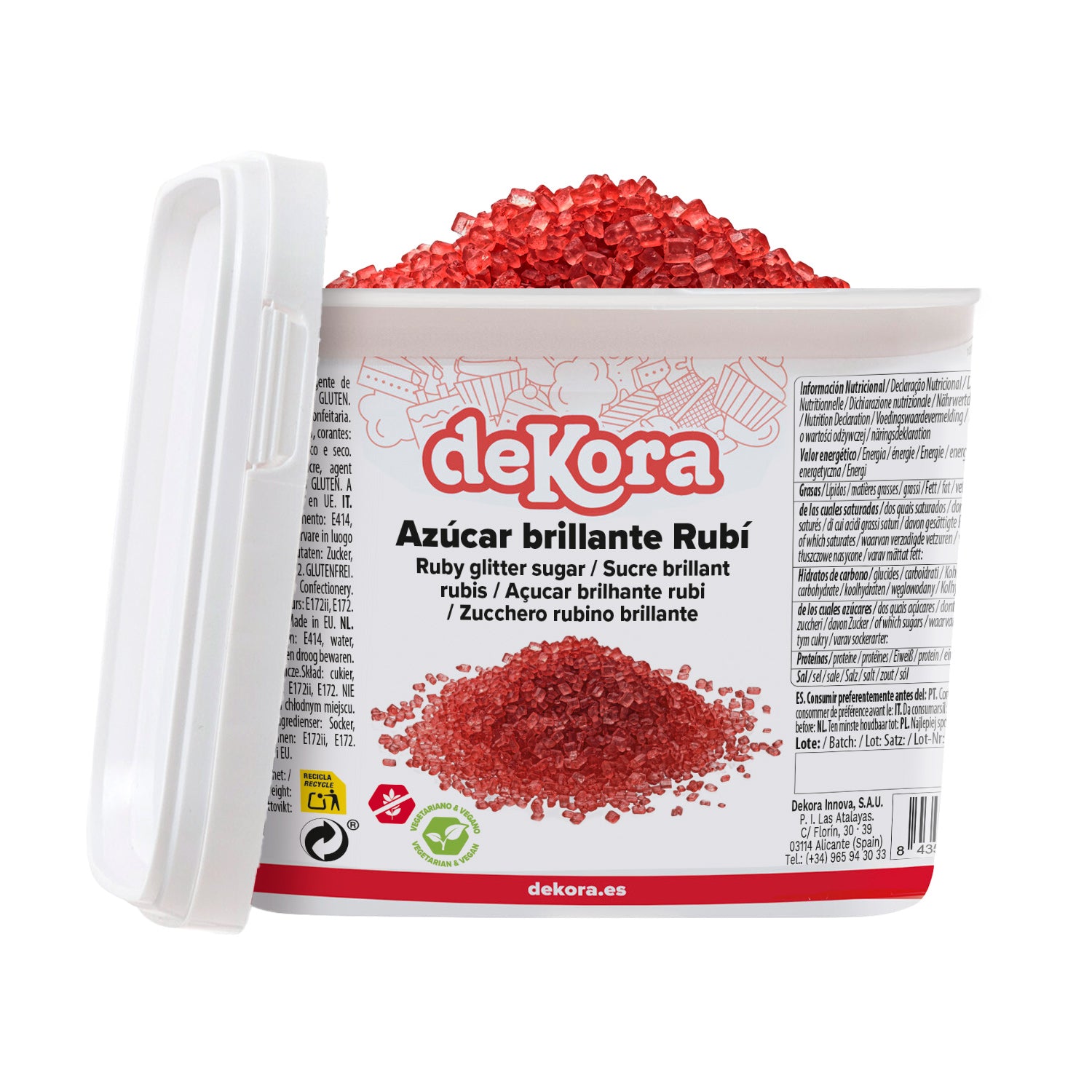 AZUCAR BRILLANTE PLATA 900GR