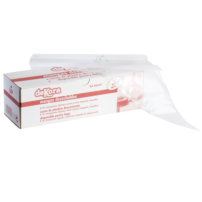 MANGAS DESECHABLES 65CM-90 MICRAS EN ROLLO