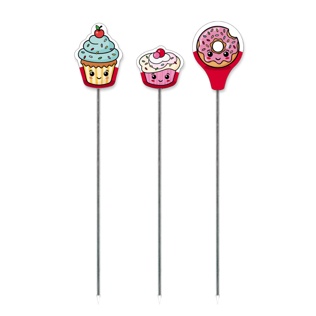 PACK 3 CAKE TESTERS ACERO INOX. HOME BAKING