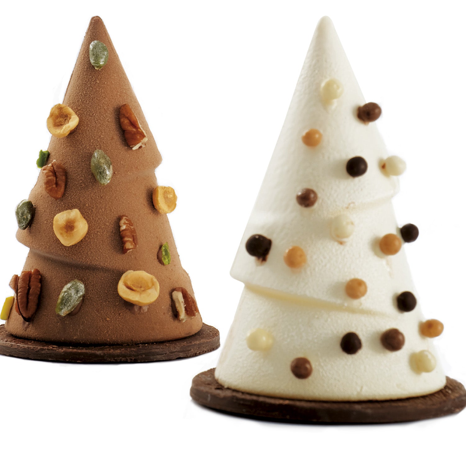 MOLDE POLICARBONATO ARBOL NAVIDAD Ø 75 H 120 MM | 4 PIEZAS