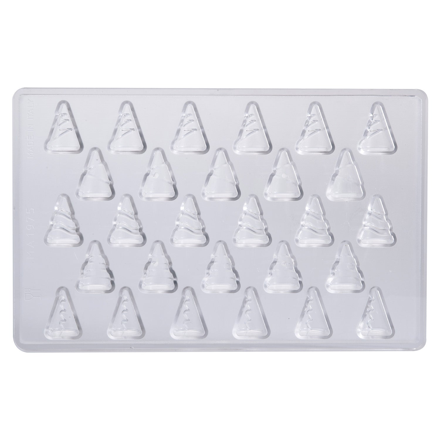 MOLDE POLICARBONATO ARBOL NAVIDAD 31X22 H 22MM | 28 PIEZAS