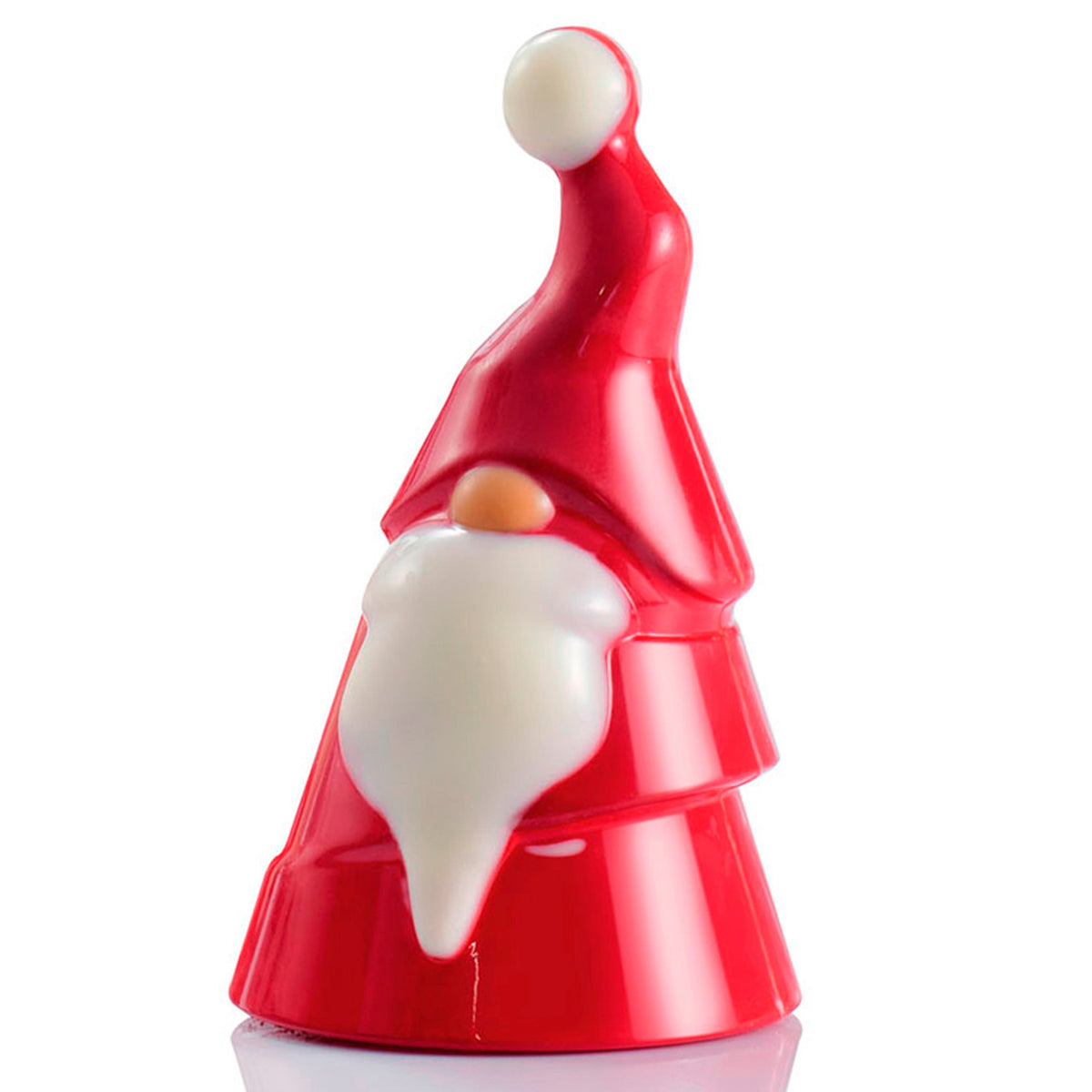 MOLDE POLICARBONATO PAPA NOEL Ø 70 H 120MM  4 PIEZAS