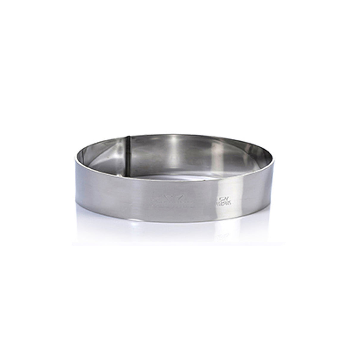 MOLDE ARO ACERO INOX.DIAM 16H4CM
