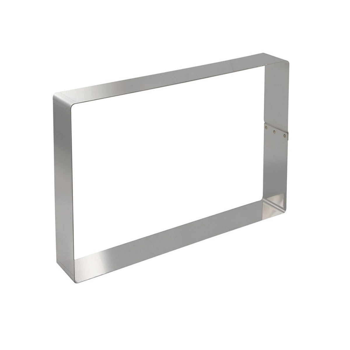 MOLDE RECTANGULAR ACERO INOX. 40.3X30.3H4CM