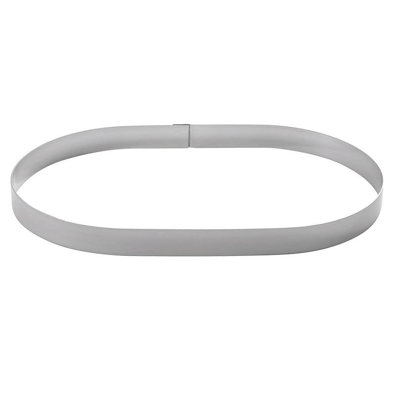 MOLDE A.INOX.OVALADO 258X154H20MM