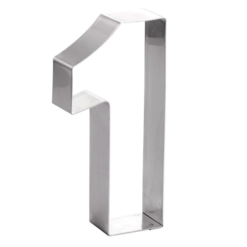 MOLDE INOX NUMERO 1 | 20CM H4CM