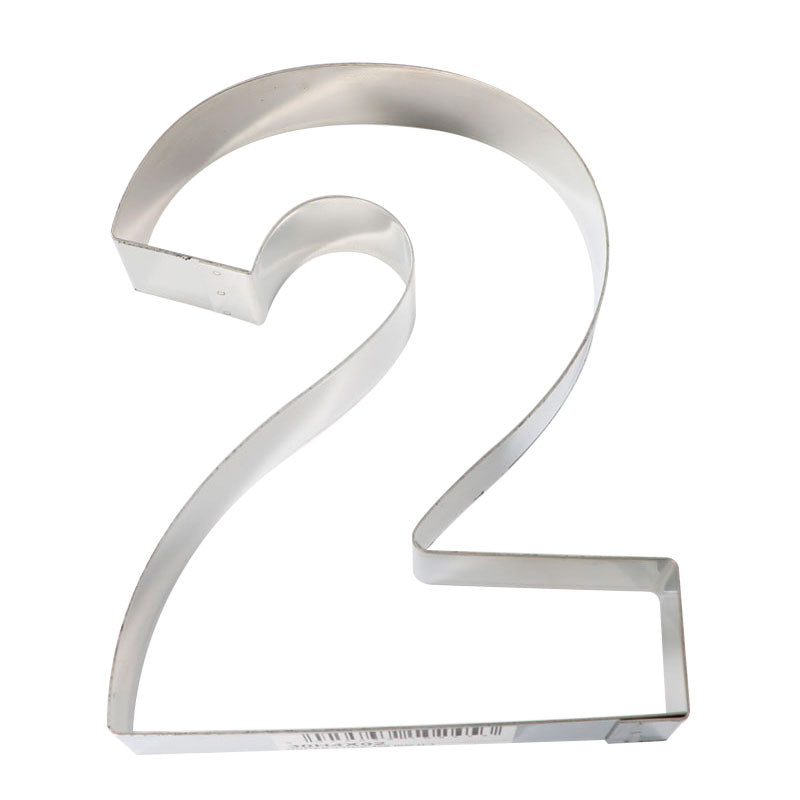 MOLDE INOX NUMERO  2 | 20CM H4CM