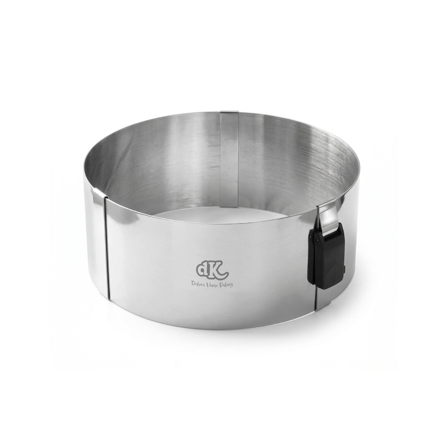 MOLDE REDONDO EXTENSIBLE ACERO INOX Ø18-30 H10CM HOME BAKING
