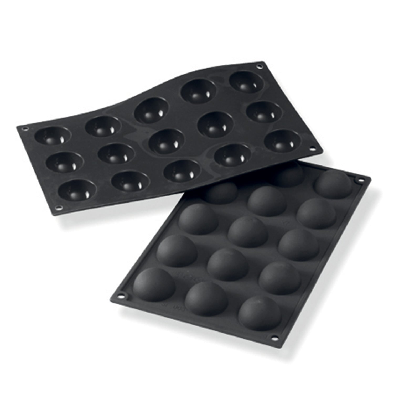 15 MOLDES SEMIESFERA 40X20MM