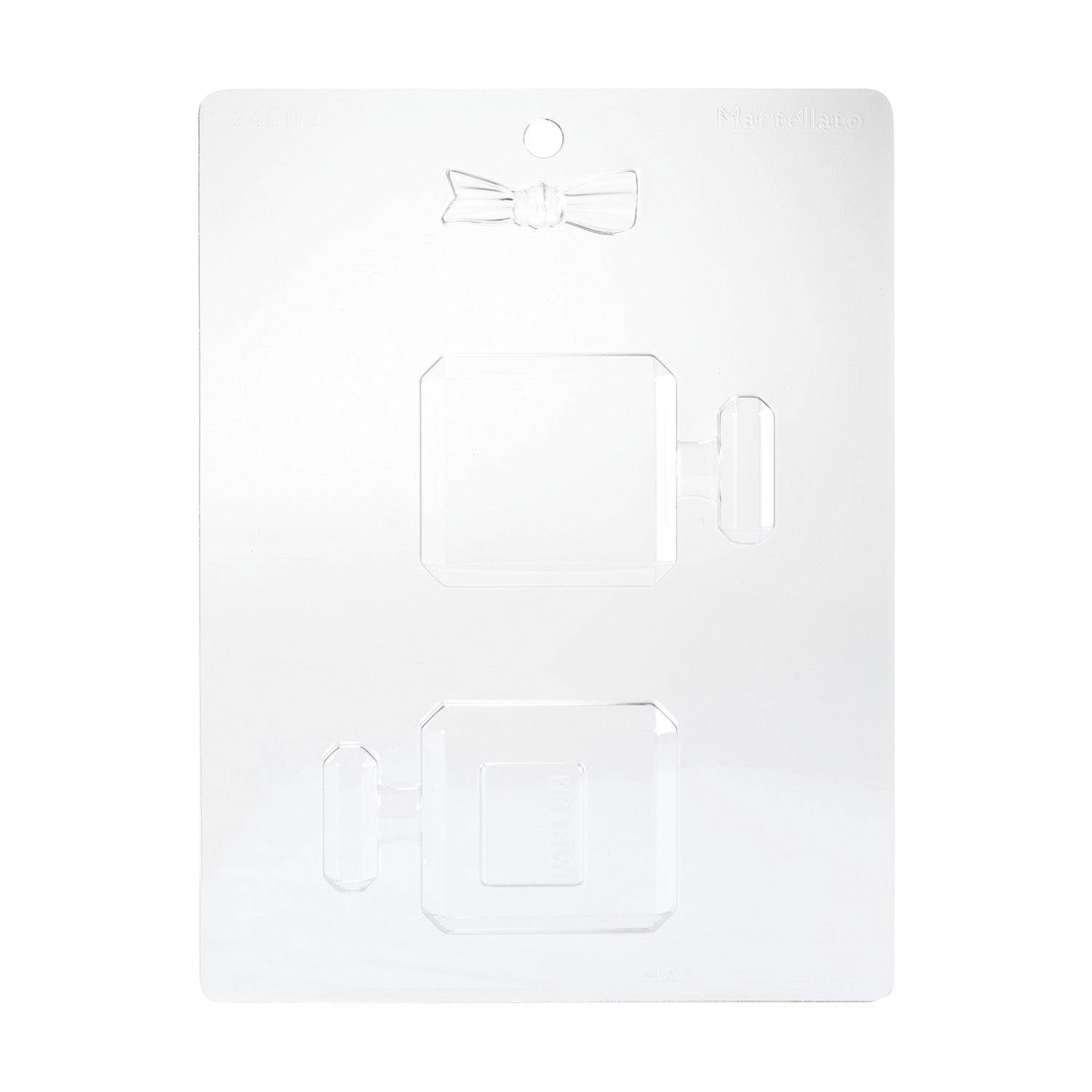 JUEGO 4 MOLDES PLASTICO TERMOFORMADO PERFUME 60X31XH92MM