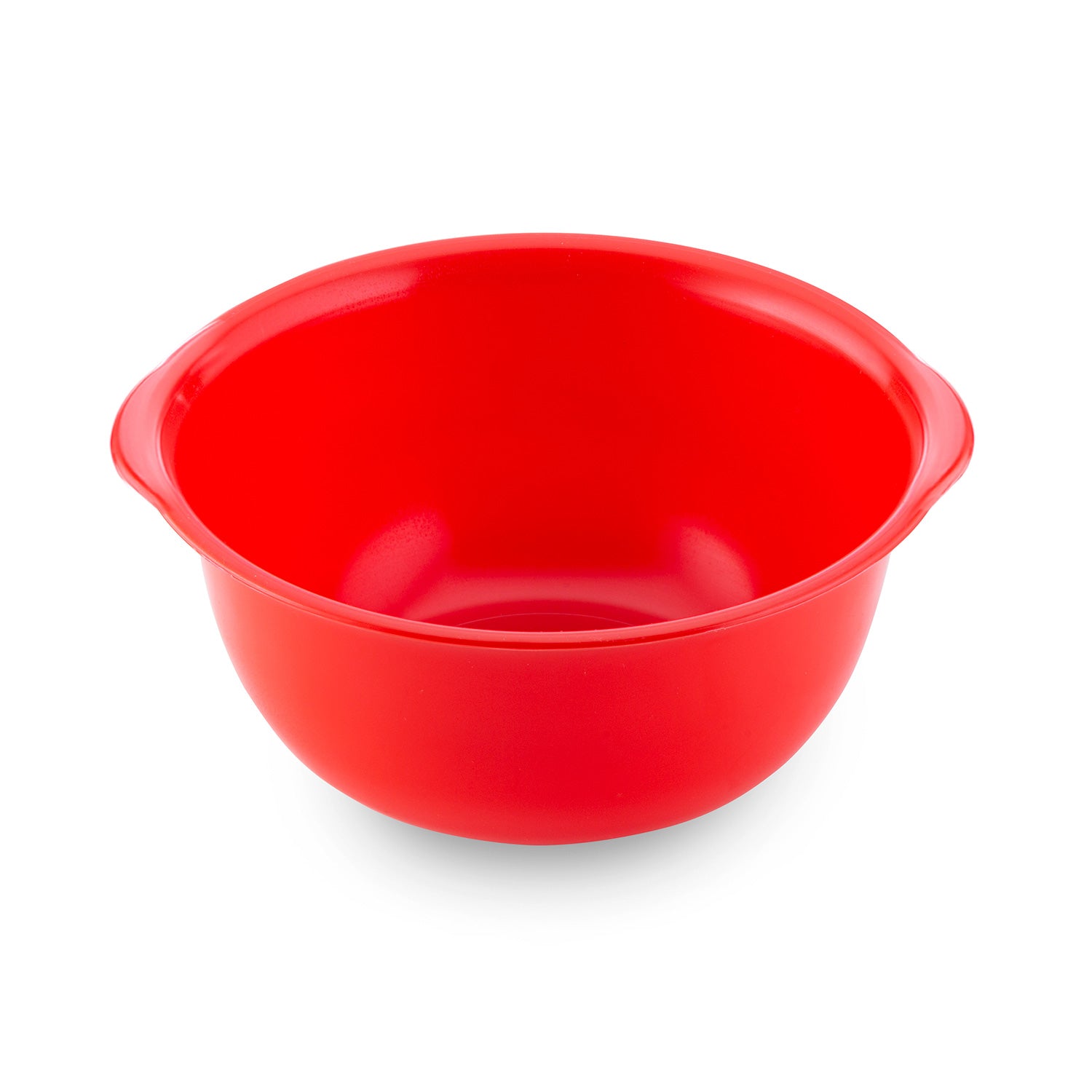 BOL PLASTICO ROJO CON ASAS | 4.5L Ø 25CM H 12CM