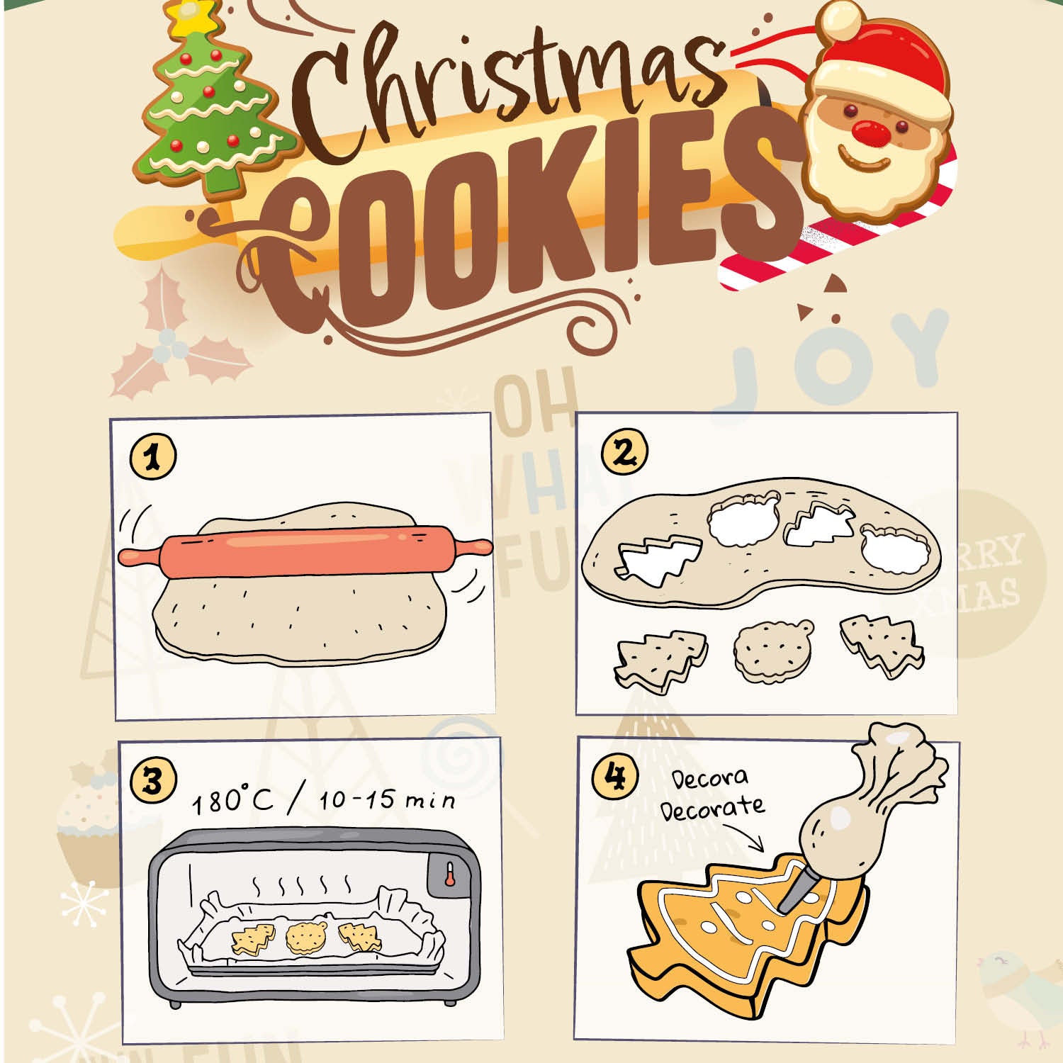 SET 2 CORTADORES NAVIDAD