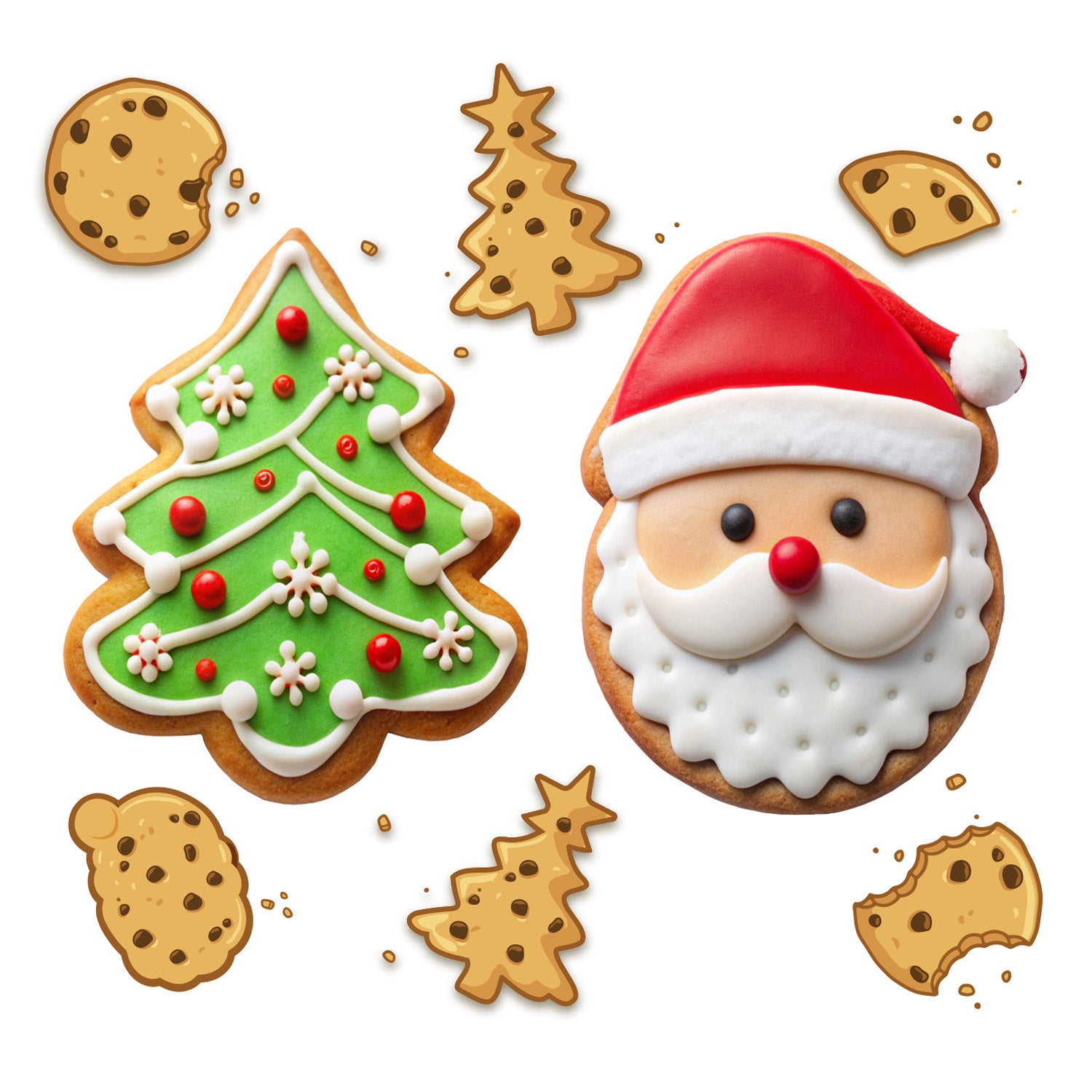 SET 2 CORTADORES NAVIDAD