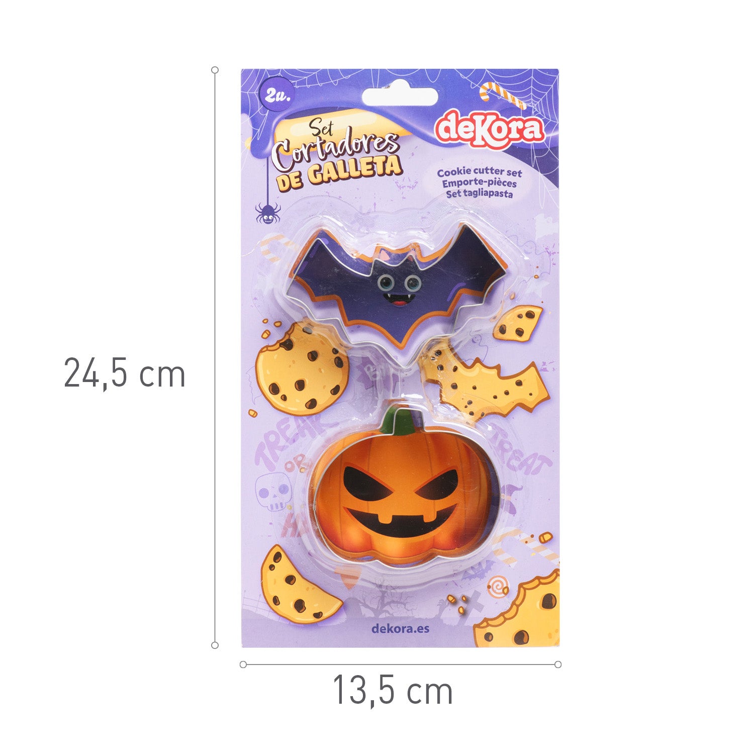 SET 2 CORTADORES HALLOWEEN