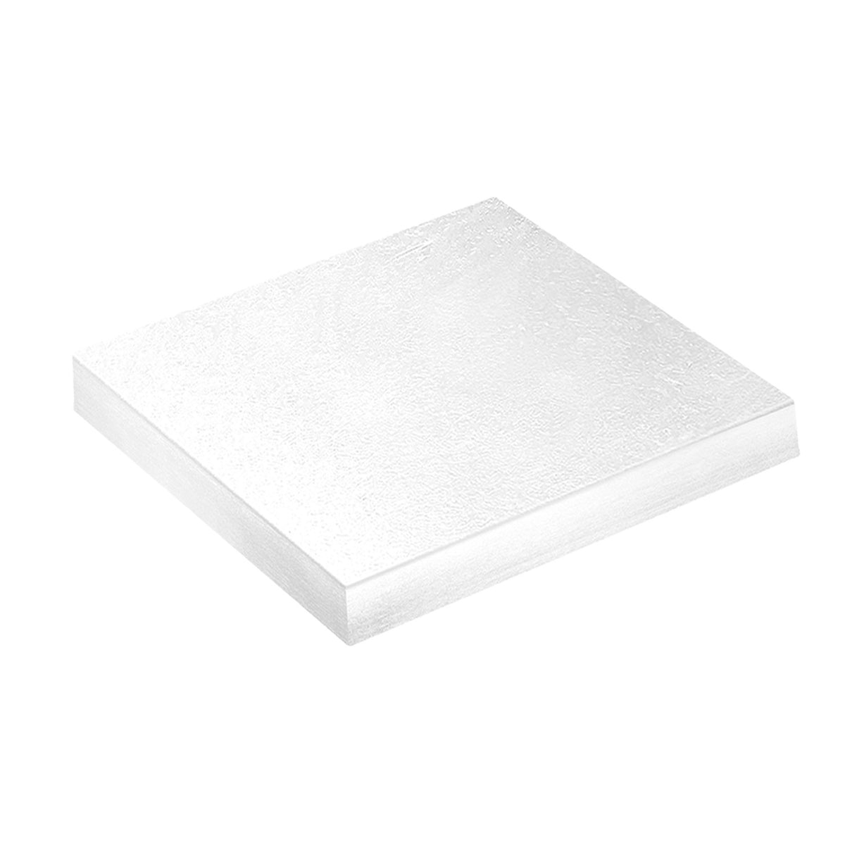 BASE DE TARTA CUADRADA BLANCA 40X40CM H1.2CM