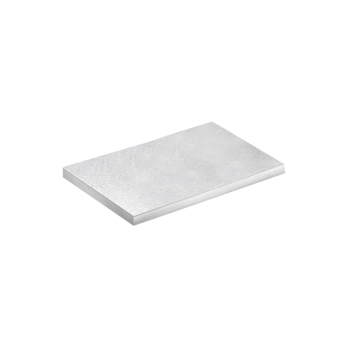BASE DE TARTA RECTANGULAR PLATA 20X30H1.2CM