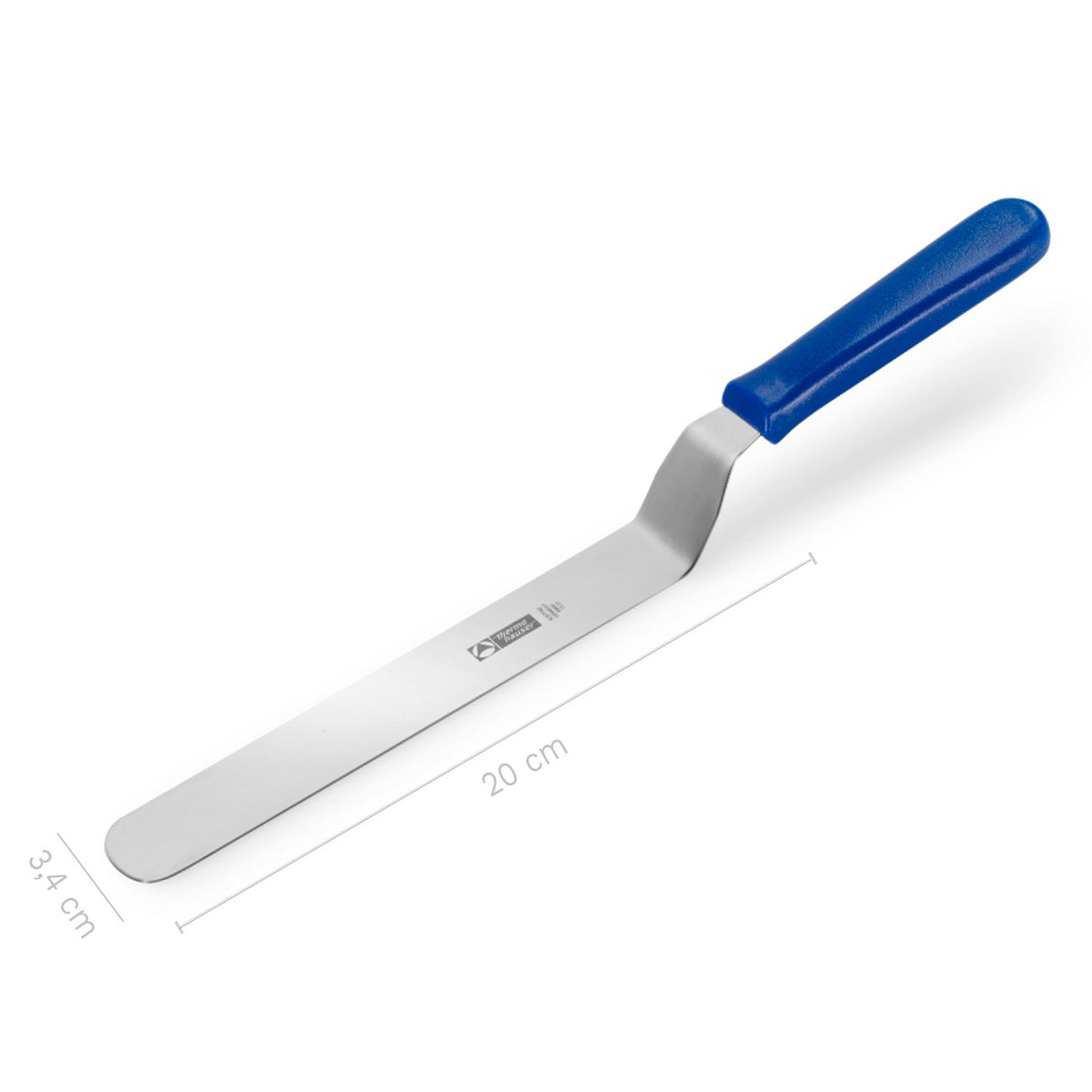 ESPATULA CODO ACERO INOX 20CM - ANCHO 3,4CM
