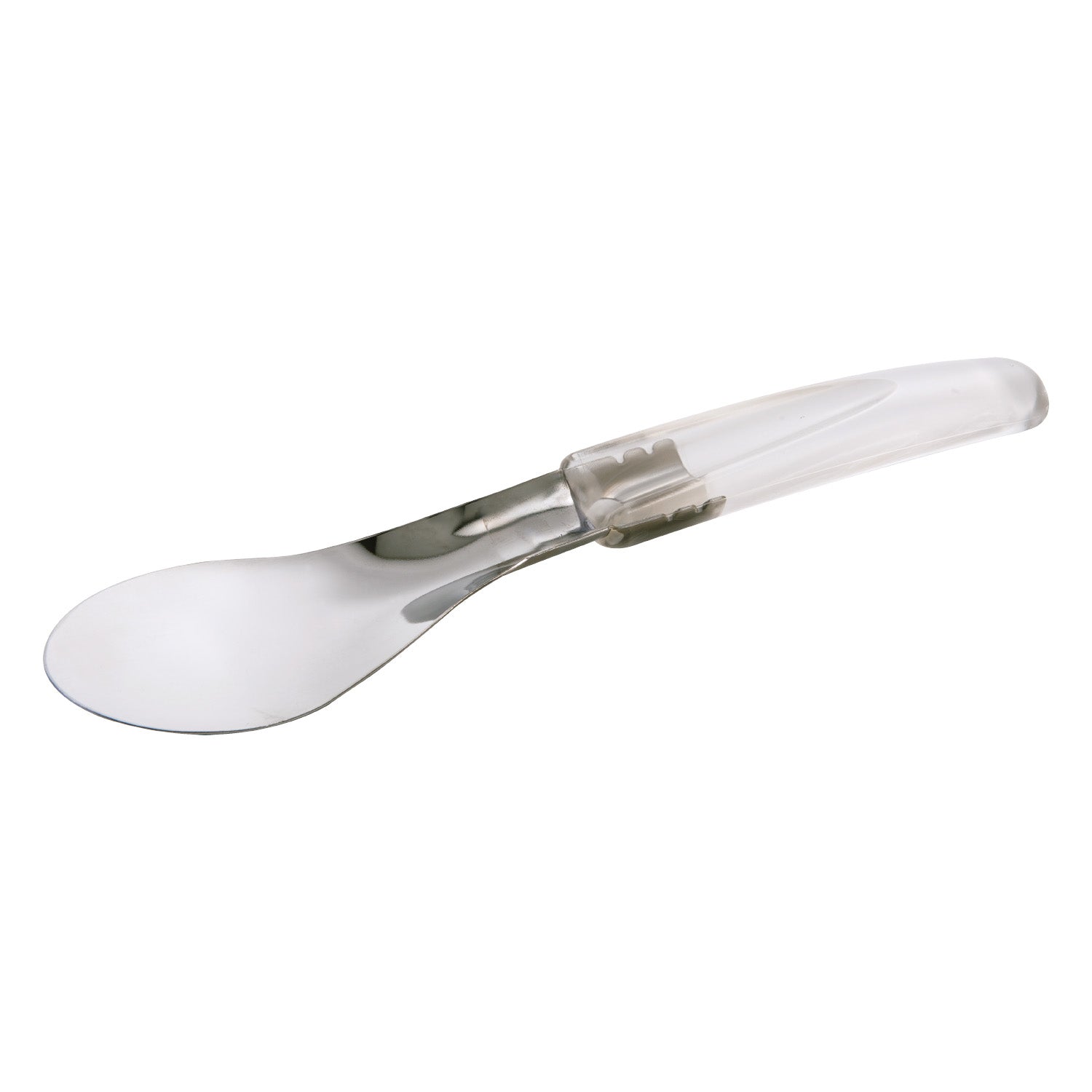 ESPÁTULA PARA HELADOS TRANSPARENTE 26 CM (MANGO 13 CM)