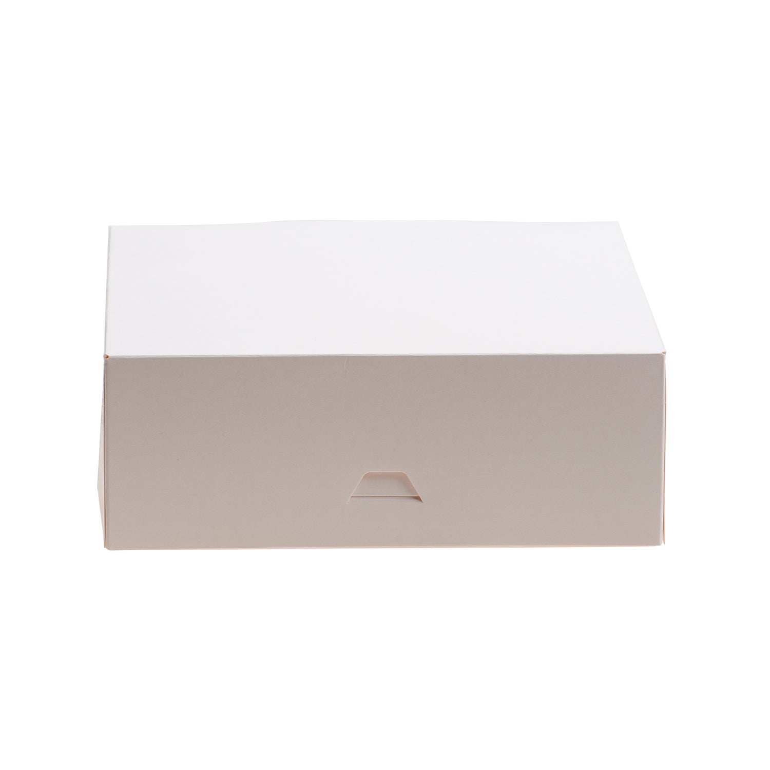 CAJA TARTA BLANCA CARTÓN 23X23X10CM