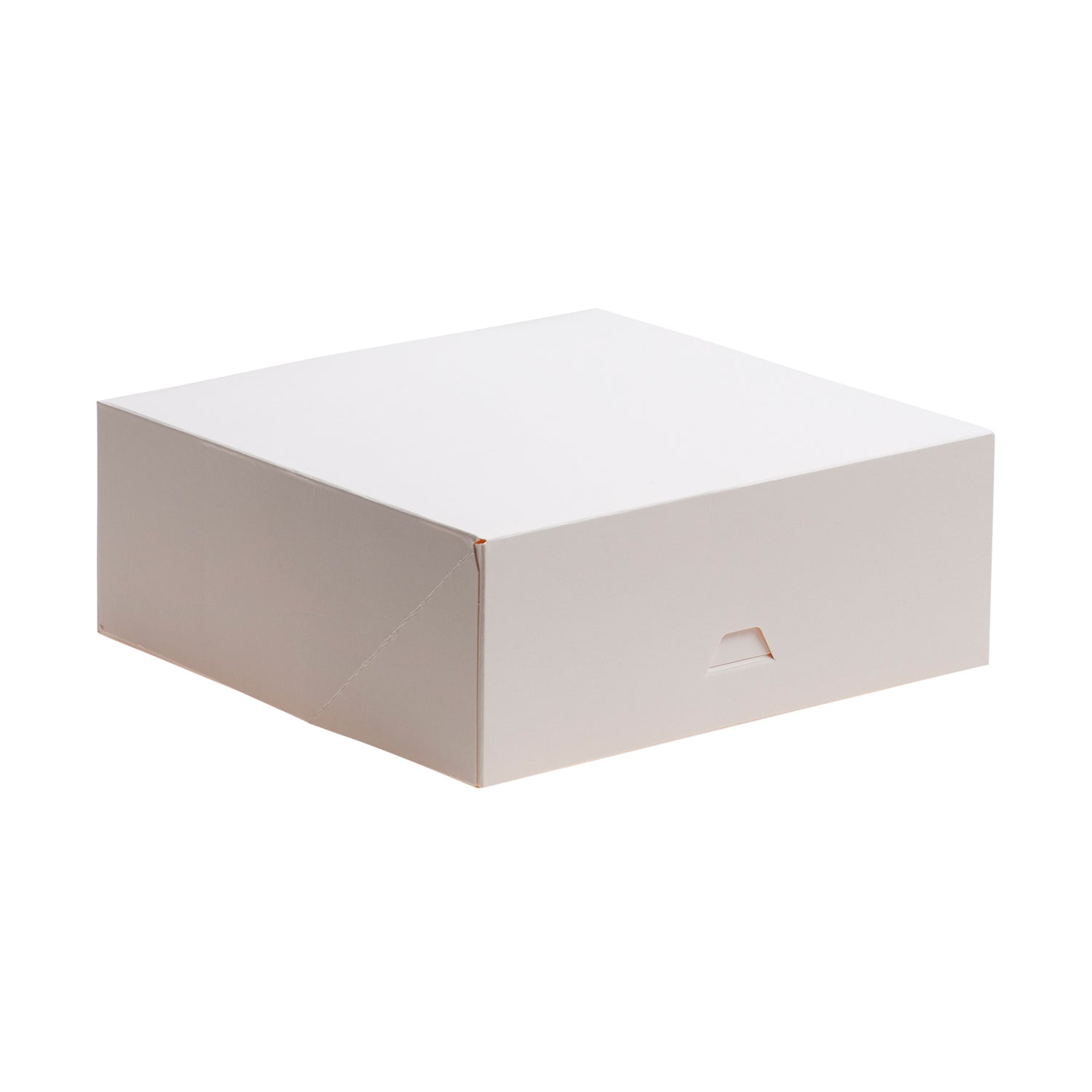 CAJA TARTA BLANCA CARTÓN 23X23X10CM
