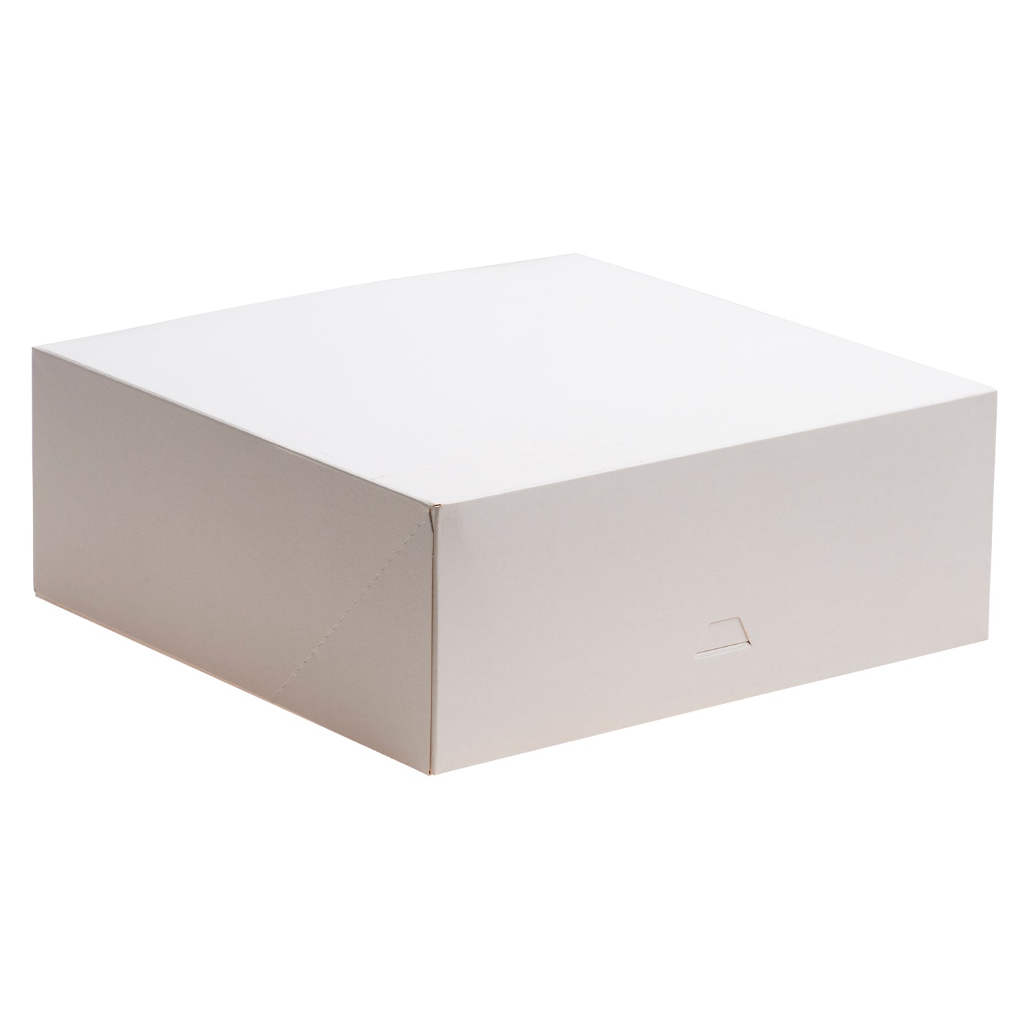CAJA TARTA BLANCA CARTÓN 32X32X10CM