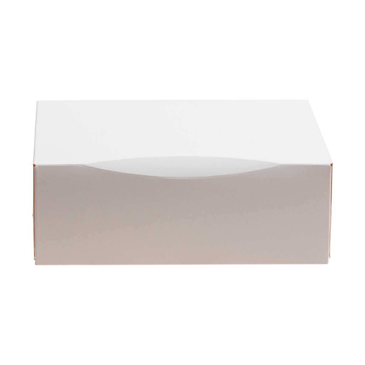 CAJA TARTA BLANCA CARTÓN 28X28X8CM