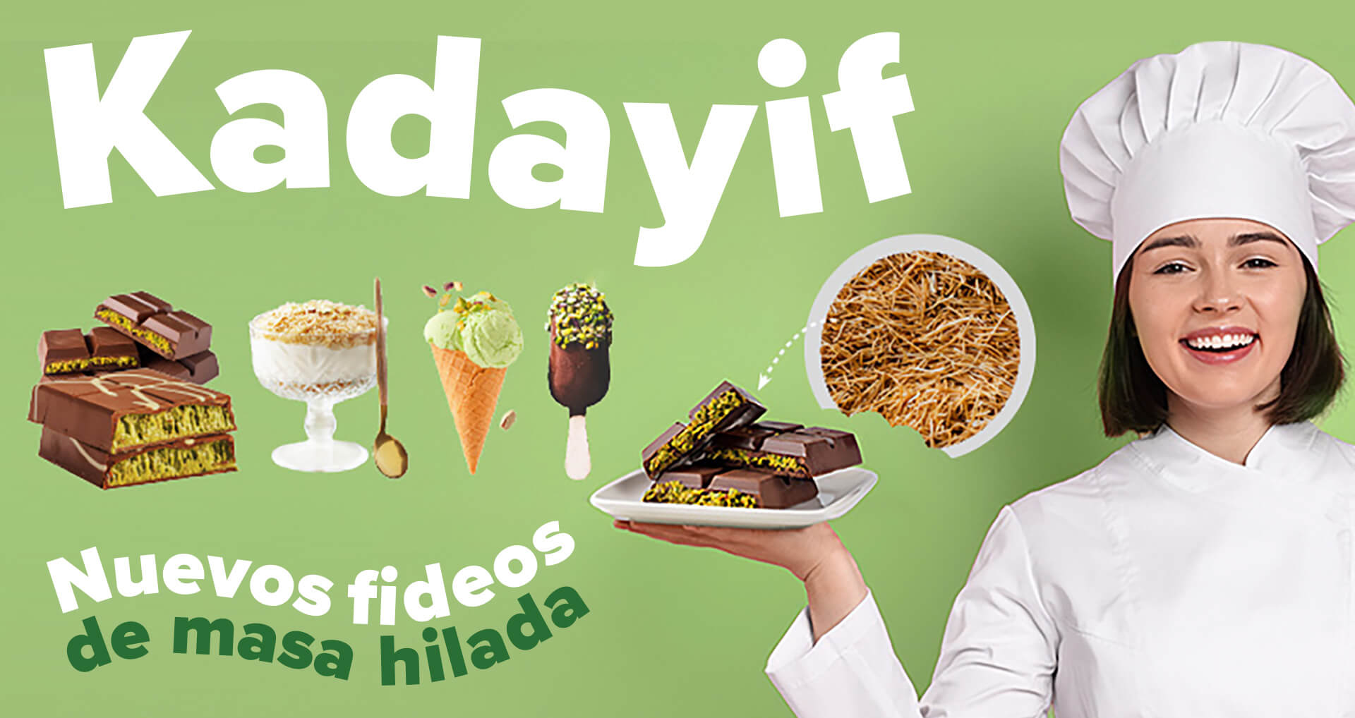 ¡Descubre la Nueva Tendencia Culinaria Mundial: El Kadayif, la Masa Hilada que Revoluciona la Gastronomía!
